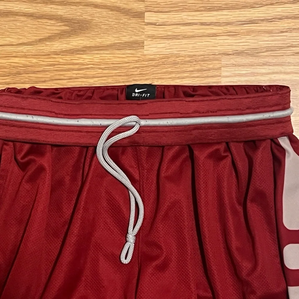 Nike Dri-FIT Elite Stanford Cardinal Basketball Shorts Red Men’s Medium